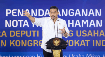 Kementerian UMKM dan Kongres Advokat Indonesia Kerja Sama Pendampingan Hukum bagi UMKM
