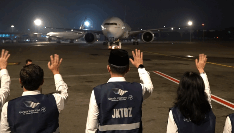 Rampungkan Fase Keberangkatan Penerbangan Haji 1446 H, Garuda Indonesia Catatkan Tingkat Ketetapan Waktu 96,4 Persen