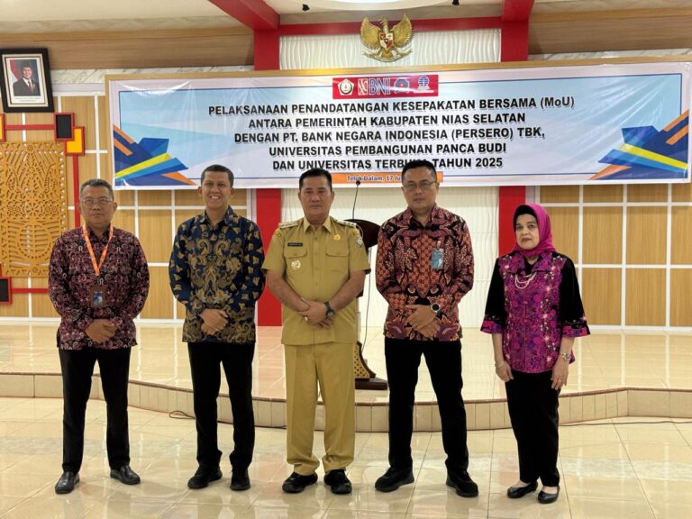 UT Medan dan Nias Selatan Resmikan Kerja Sama Peningkatan SDM