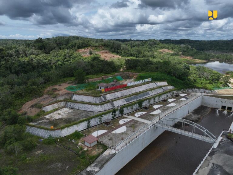 Bendungan Marangkayu Siap Dukung Swasembada Pangan