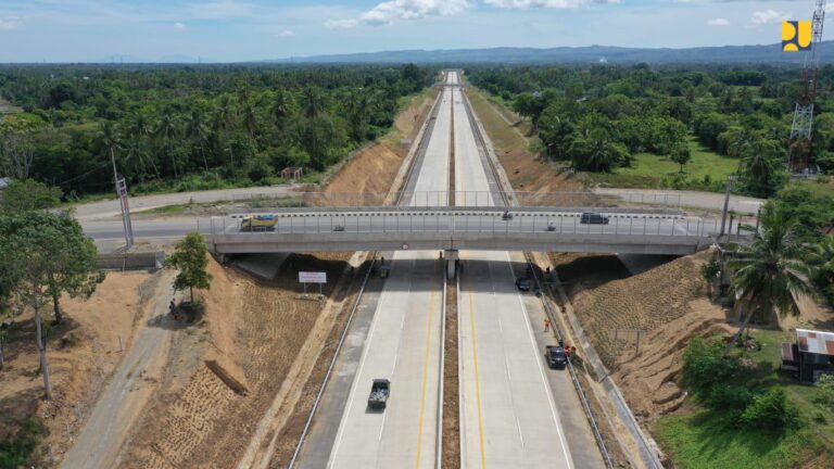 Jalan Tol Sigli–Banda Aceh Siap Tersambung Penuh Tahun 2025