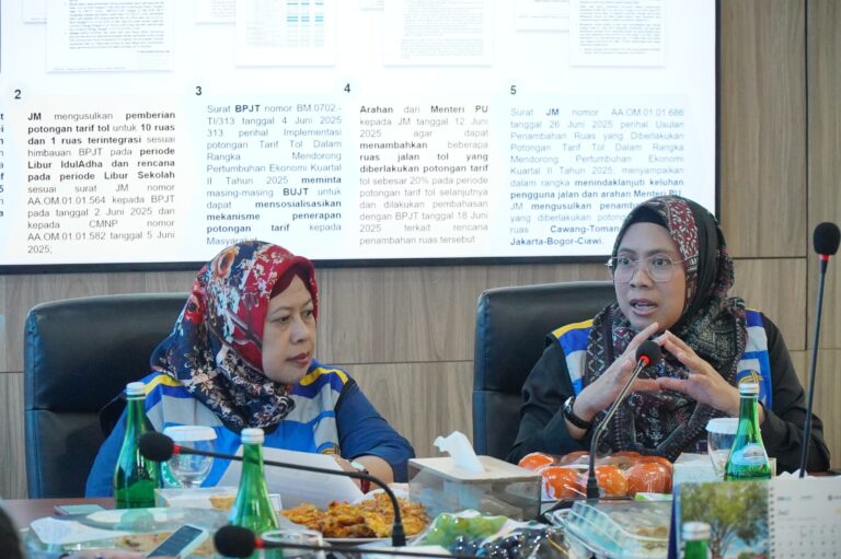 Direktur Operasi dan Layanan Jasa Marga Terima Kunjungan Kerja Asdep Kemenko Bidang Perekonomian RI