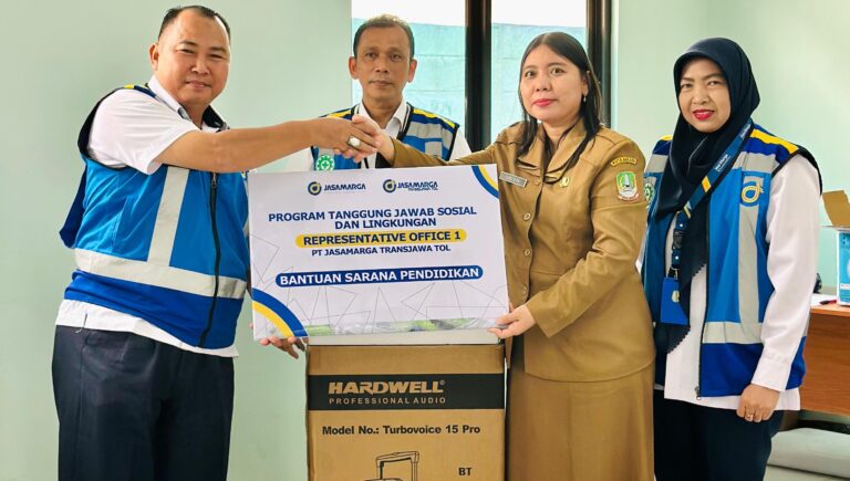 Wujud Kepedulian Sosial, JTT Berikan Bantuan Sarana Pendidikan di Awal Tahun Ajaran Baru