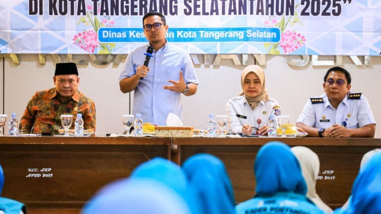 Pilar Minta Kader Posyandu Tangsel Jadi Garda Terdepan Kesehatan Masyarakat