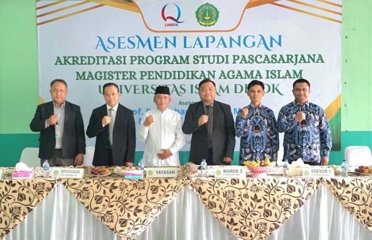 Asesmen Lapangan Akreditasi Prodi Magister PAI, UID Komitmen Jaga Mutu dan Kualitas Perguruan Tinggi