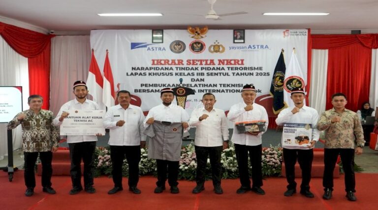 16 Narapidana Terorisme Lapas Khusus Sentul Ikrar Setia NKRI