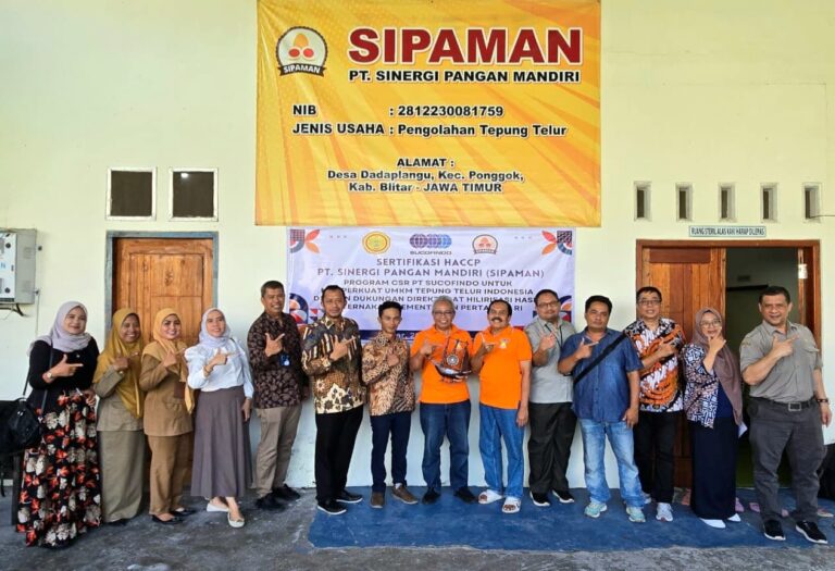 Kementan Dorong Swasembada Tepung Telur, UMKM di Blitar Terima CSR dari Sucofindo