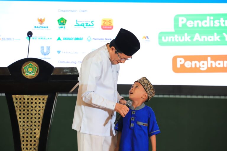 Kemenag Salurkan Bantuan 310 Miliar Lebih kepada Yatim dan Penyandang Disabilitas di Indonesia