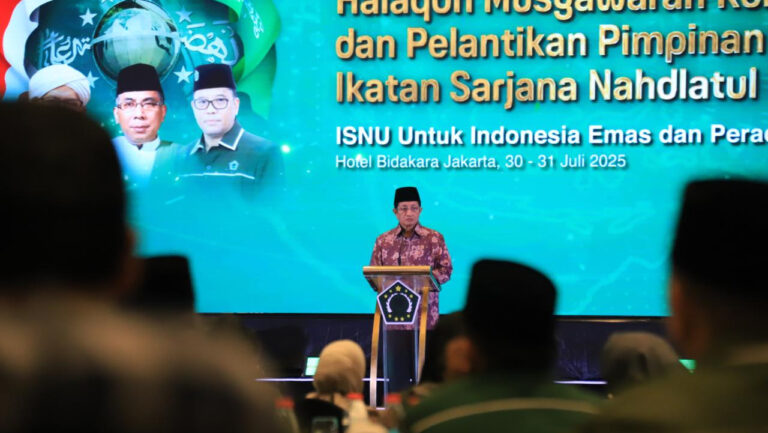 Menag: ISNU Harus Jadi Transformer Nilai Islam Modern Indonesia ke Panggung Dunia