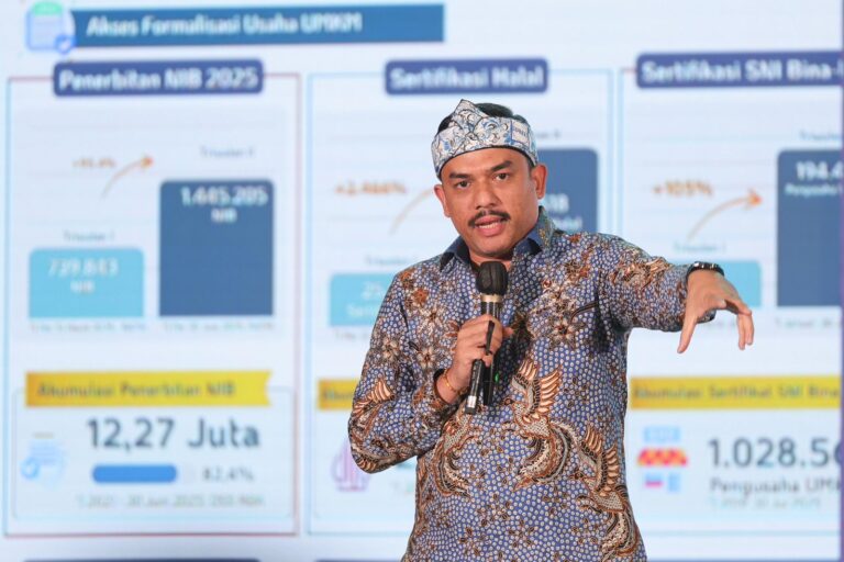 Menteri Maman: Kolaborasi Strategis Pemerintah dan APINDO Jadi Kunci Kebangkitan UMKM