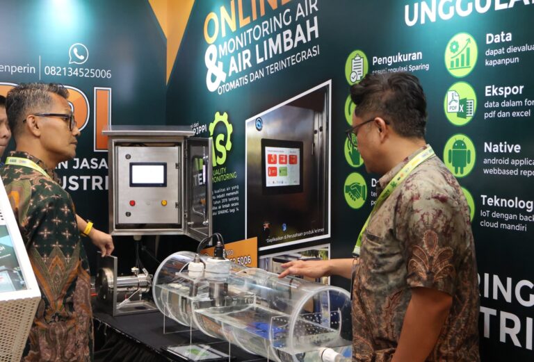 Menuju Industri Hijau, Kemenperin Kenalkan Inovasi Pemantauan Kualitas Air di AIGIS 2025