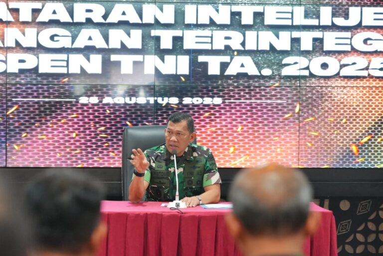 Kapuspen TNI Buka Penataran Penerangan Terintegrasi Puspen TNI 2025