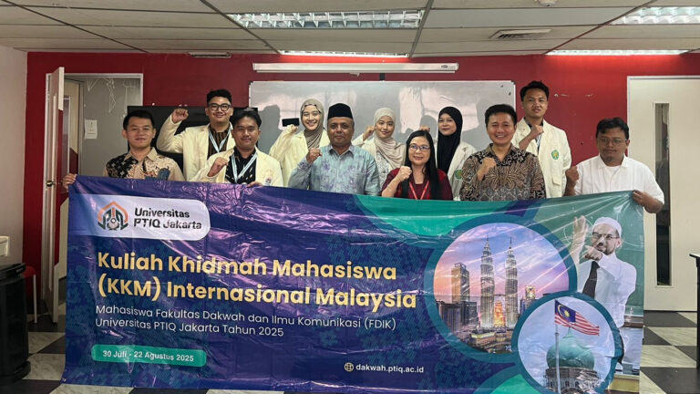 50 Mahasiswa PTIQ Gelar KKM Internasional di Malaysia, Ini Programnya