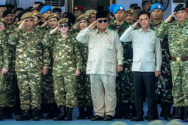 Puan Hadiri Apel Gelar Pasukan dan Kehormatan Militer, Harap TNI Makin Solid