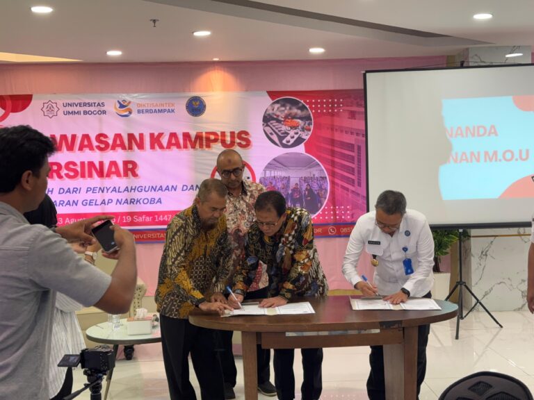 BNN dan Universitas UMMI Bogor Sinergi Wujudkan Kampus Bersinar