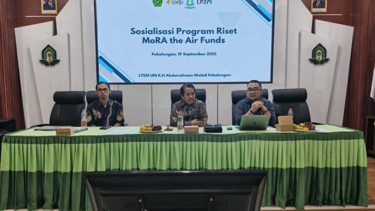 Kemenag Akan Buka Pendaftaran Hibah Penelitian MoRA The Air Fund Awal Oktober 2025