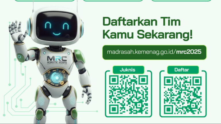 Pendaftaran Kompetisi Robotik Madrasah Dibuka Hingga 25 Oktober