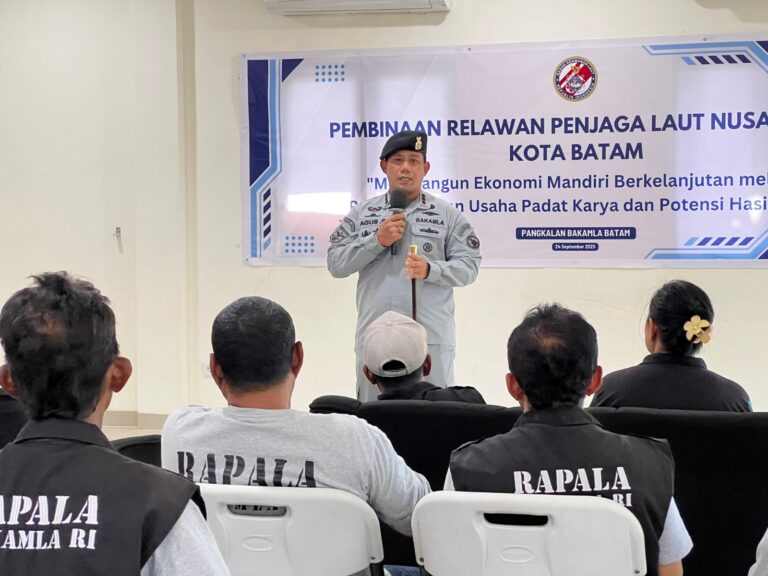 Bakamla Bina Rapala Batam Tingkatkan Kapasitas dan Ekonomi Pesisir