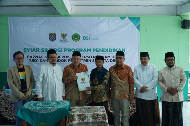 UID Terima 30 Beasiswa Baznas Kota Depok, Perkuat Komitmen Cetak Generasi Unggul