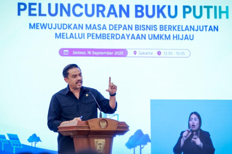 Menteri Maman: Pemberdayaan UMKM Hijau Wujudkan Ekosistem Usaha Berkelanjutan