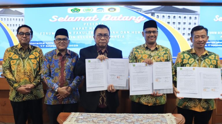 Forum Dekan Fakultas Syariah se-Indonesia Teken Kerjasama dengan MA, Siapkan Lulusan Profesional
