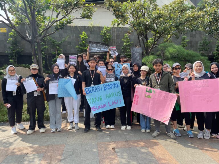 HIMAPOL UIN Jakarta Peduli Kemanusiaan, Gelar Kampanye Politik di Jakarta
