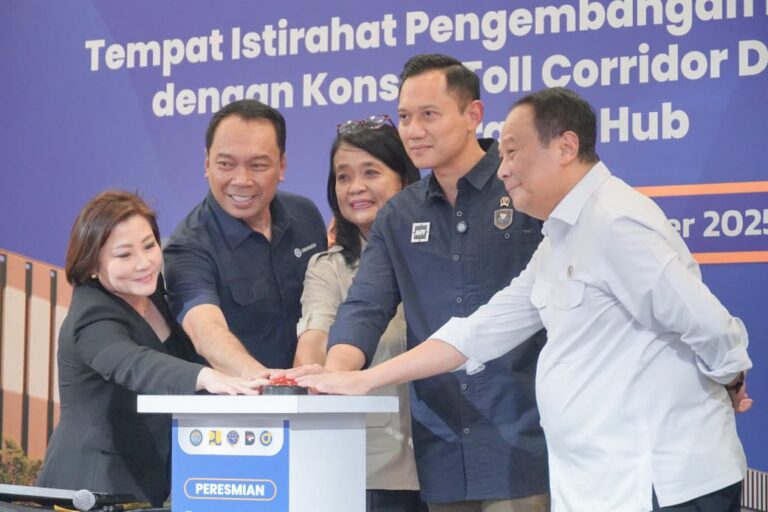 Menko AHY Resmikan TI Pengembangan KM 05 Jagorawi Travoy Hub, Rest Area Generasi Baru dengan Konsep Toll Corridor Development