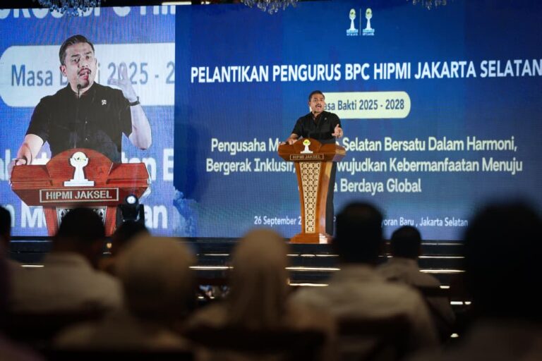Menteri UMKM Dukung Pengurus Baru BPC HIPMI Jaksel Jadi Inspirasi Wirausaha