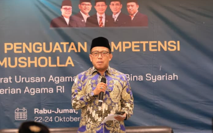 Kemenag Dorong Takmir Fungsikan Masjid sebagai Wadah Jaminan Sosial
