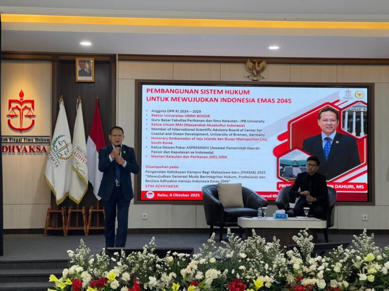 Prof Rokhmin: Sistem Hukum harus jadi Fondasi Utama Industrialisasi dan Pemerataan Ekonomi