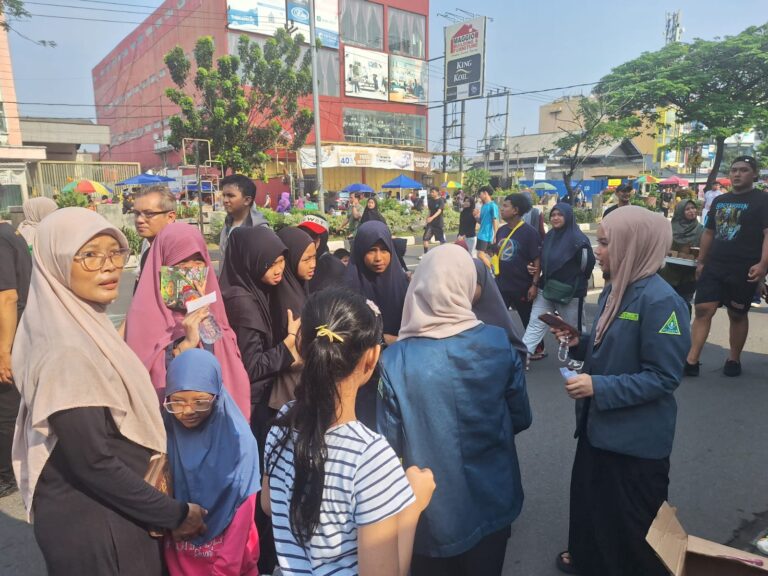 IPNU-IPPNU Kota Depok Gelar Santri Fest Campaign di CFD Margonda
