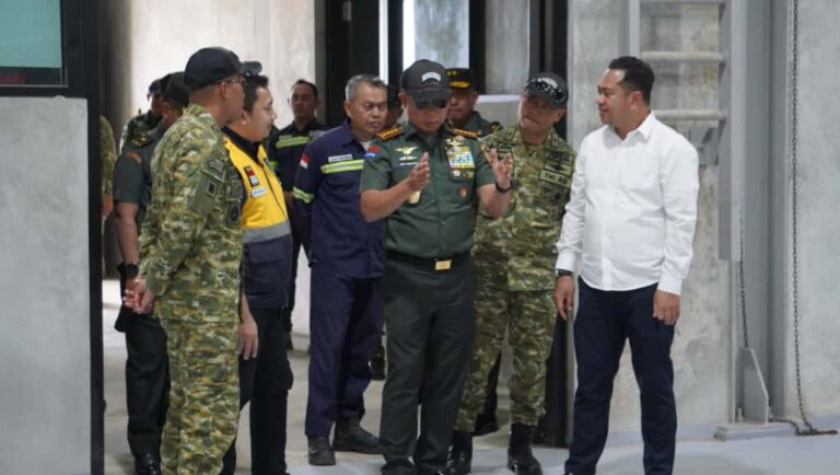 Panglima TNI Tinjau Pembangunan Fasilitas Latihan Multidimensi di Jabar