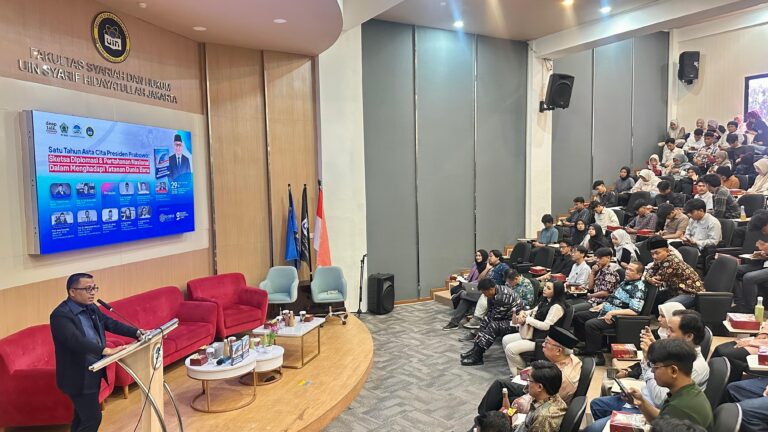 Refleksi Satu Tahun Asta Cita Presiden Prabowo Bidang Diplomasi dan Pertahanan Nasional