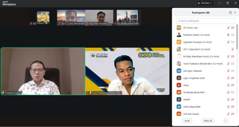 Rokhmin Dahuri beberkan 6 Strategi untuk Generasi Muda Penjaga Laut Indonesia