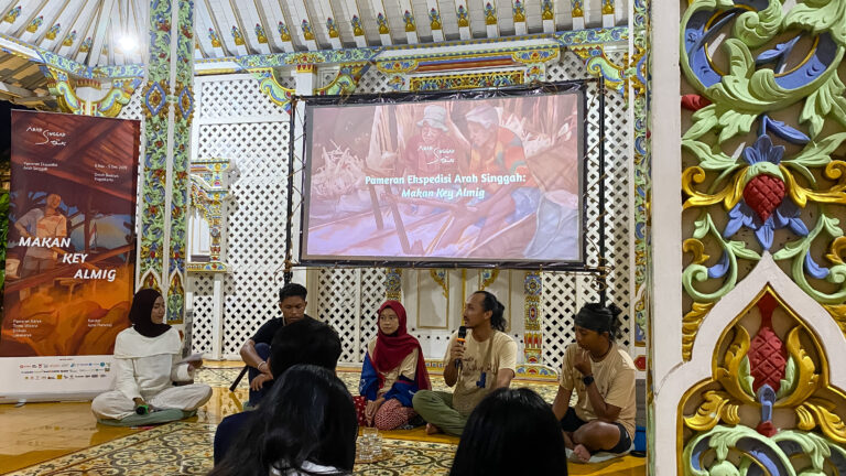 TelusuRI Gelar Pameran ‘Ekspedisi Arah Singgah: Makan Key Almig’ di Papua