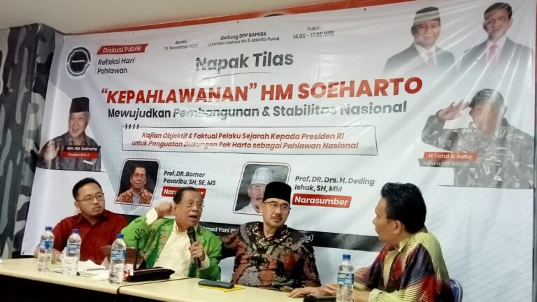 Prof Deding Ishak apresiasi Presiden Prabowo beri Gelar Pahlawan Nasional untuk Soeharto