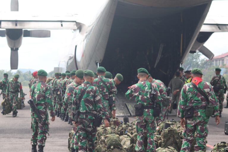 Yonif 501 Kostrad Tiba di Babel, Siap Mantapkan Latihan Kogab TNI