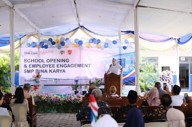 CMA CGM Foundation dan Happy Hearts Indonesia Renovasi 4 Sekolah di Surabaya dan Jakarta