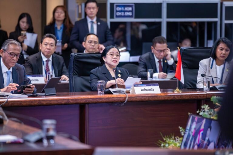 Hadiri Forum MIKTA, Puan Bicara Soal Peacebuilding Termasuk di Palestina dan Sudan