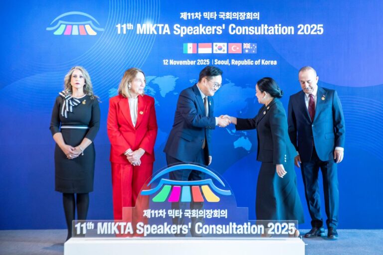 Bertemu Ketua Parlemen Korsel, Puan Dorong Kerja Sama Investasi Hijau dan Budaya