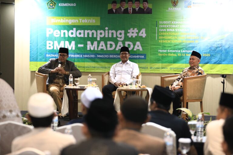 Kemenag Target Masjid Inovatif di Setiap Provinsi Lewat BMM-MADADA