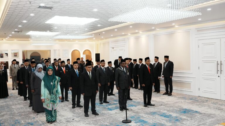Menag Lantik 21 Pejabat Kemenag; Mulai dari Rektor UIN, Kepala Kanwil hingga Kepala Biro PTKN