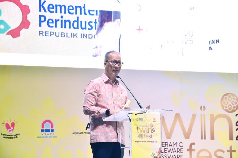 Menperin: Utilisasi Industri Tableware dan Glassware Masih Rendah Akibat Gempuran Produk Impor