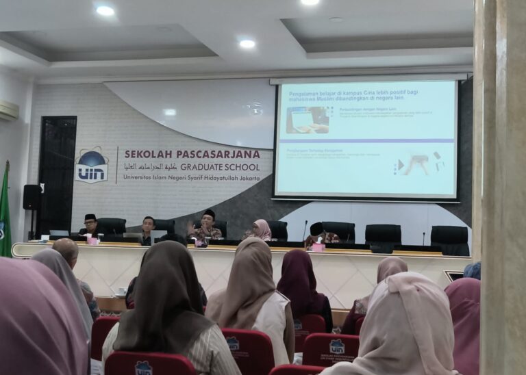 Sekolah Pascasarjana UIN Jakarta Gelar Diseminasi Hasil Riset Dosen