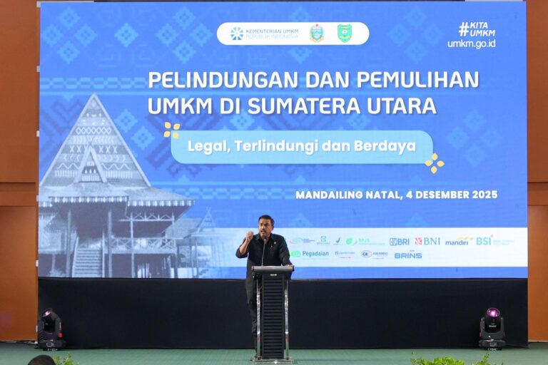 KemenUMKM Gelar Layanan Pelindungan dan Pemulihan bagi UMKM di Mandailing Natal