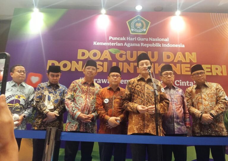 Puncak HGN 2025: Doa Guru, Ekoteologi, Kedermawanan dan Kolaborasi Nasional