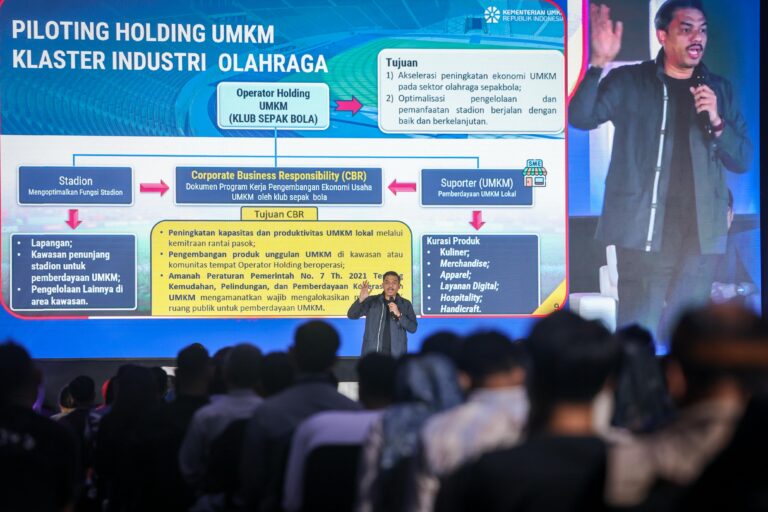 Menteri Maman Sebut Industrialisasi Olahraga Pemacu Pengembangan UMKM
