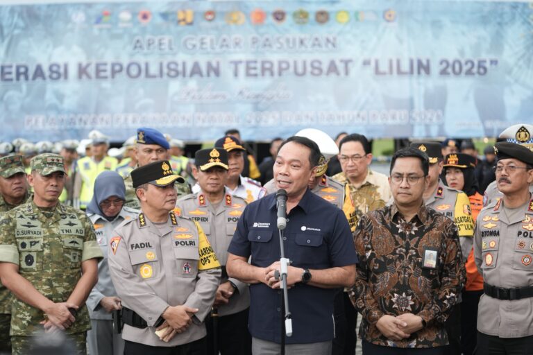 Hadiri Apel Gelar Pasukan Operasi Lilin Nataru di Monas, Jasa Marga Pastikan Koordinasi Lintas Sektor Berjalan Optimal
