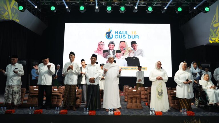 Haul Gus Dur, Menag Doakan Keselamatan dan Persatuan Bangsa