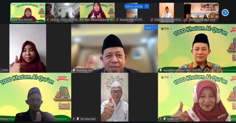 Sambut HAB Ke-80, PPAQI dan Guru PAUDQu Gelar 1.000 Khataman Al-Qur’an